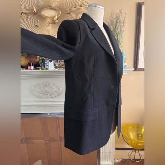 Quince Italian Wool Oversized Blazer in black size S NWT - Picture 10 of 14